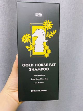 [바디홈즈] 골드 마유 샴푸 — 5점을 준 리뷰어가 2021년 1월 올린 사용 사진