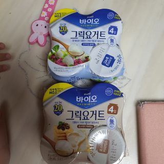 매일바이오 그릭요거트 오리지널 플레인 4개, 로스터리 커피믹스 4개 — 3점을 준 리뷰어가 2021년 12월 올린 사용 사진