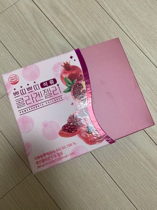헬스업_쁘띠쁘띠석류콜라겐젤리_20g x 14포 — 5점을 준 리뷰어가 2021년 1월 올린 사용 사진