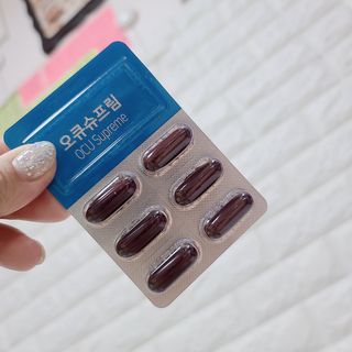 뉴트리션팩토리 비타프렙 오큐슈프림 루테인 오메가3 1050mg — 5점을 준 리뷰어가 2021년 7월 올린 사용 사진
