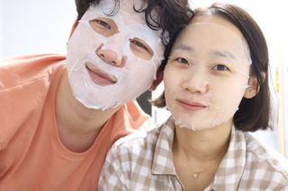 [후르디아] 골라쓰는 비건마스크팩 2종 -백년초 / 망고 — 5점을 준 리뷰어가 2022년 1월 올린 사용 사진