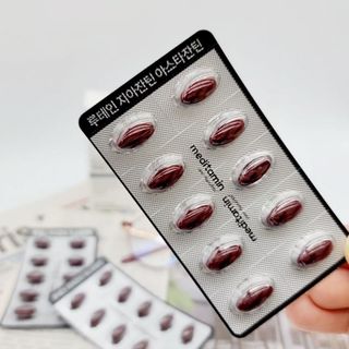 메디타민 루테인 지아잔틴 아스타잔틴 — 5점을 준 리뷰어가 2021년 10월 올린 사용 사진