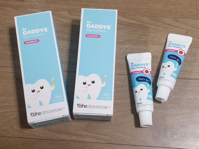 닥터데디스 안심무불소 베이비치약 60g + 여행용 미니 치약 15g 리뷰 사진