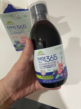 네이쳐브릿지 면역365 — 4점을 준 리뷰어가 2023년 6월 올린 사용 사진