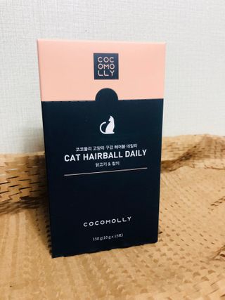 코코몰리 고양이 구강• 헤어볼 데일리 /신장• 요로 데일리 — 5점을 준 리뷰어가 2021년 1월 올린 사용 사진