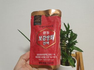 광동생활건강 [광동]진하고 깊은 풍미, 광동 보감쌍화진액 100mL * 18포 — 5점을 준 리뷰어가 2024년 7월 올린 사용 사진