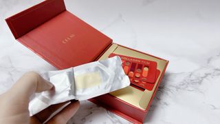 프리마인 귀족의 콜라겐, 92배 흡수율. 럭셔리 프리미엄 셀라브 콜라겐필름 30매 — 5점을 준 리뷰어가 2022년 5월 올린 사용 사진