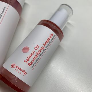 아이앤립 / EYENLIP 아이앤립 연어오일 리바이탈라이징 토너+앰플+크림 3종 세트 — 5점을 준 리뷰어가 2021년 7월 올린 사용 사진