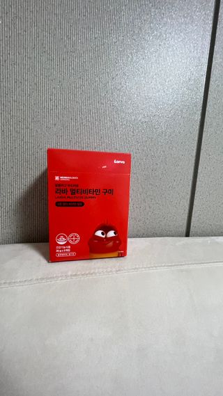 [푸름웰니스] 라바 멀티비타민 구미 36g — 5점을 준 리뷰어가 2022년 5월 올린 사용 사진