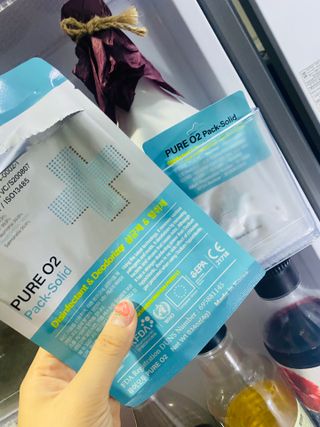 퓨어오투 블루콩 퓨어오투 팩솔리드 — 4점을 준 리뷰어가 2022년 4월 올린 사용 사진