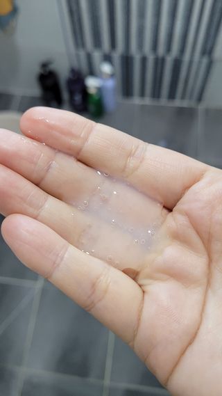르핸스 퍼포밍 5 샴푸 비반트 포렛/베티버 포그 — 5점을 준 리뷰어가 2022년 12월 올린 사용 사진