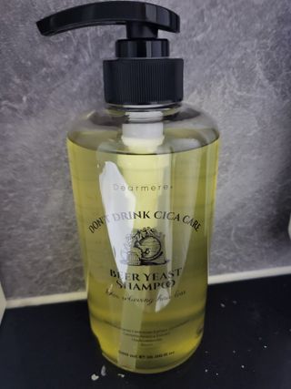 디어미어 맥주효모 샴푸 500ml — 5점을 준 리뷰어가 2022년 8월 올린 사용 사진