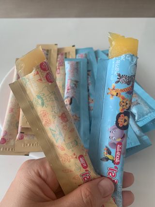 다나음 셀렌에 빠진 아연면역젤리 열대과일맛+사과맛 — 5점을 준 리뷰어가 2023년 8월 올린 사용 사진