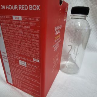클린24시간 레드박스 1BOX(5포) + 전용보틀(500ml) — 5점을 준 리뷰어가 2024년 1월 올린 사용 사진