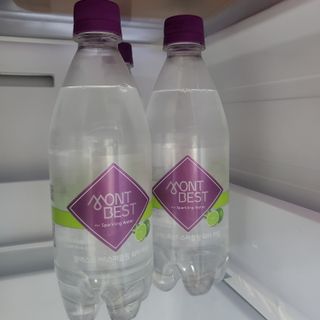 몽베스트 Montbest with Sparkling water Lemon OR Lime 20병(랜덤) — 5점을 준 리뷰어가 2024년 4월 올린 사용 사진