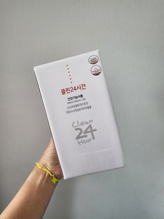 클린24시간 1BOX(5포) + 전용보틀(500ml) — 5점을 준 리뷰어가 2022년 7월 올린 사용 사진