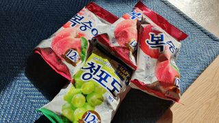 청포도캔디 복숭아캔디 — 5점을 준 리뷰어가 2022년 11월 올린 사용 사진