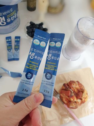 서울약사신협_프로바이오생유산균_2.5G x 100포 — 5점을 준 리뷰어가 2021년 1월 올린 사용 사진