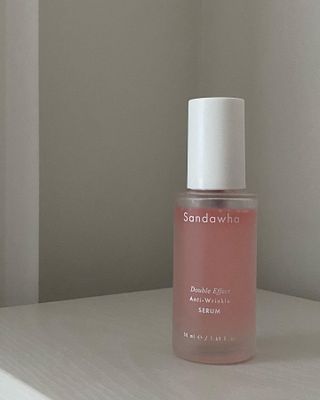 산다화 더블 이펙트 안티 링클 세럼 50ml — 5점을 준 리뷰어가 2022년 12월 올린 사용 사진