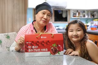 미쁨생활건강 콜라겐 담은 석류즙 70ml x 30포 — 5점을 준 리뷰어가 2021년 9월 올린 사용 사진
