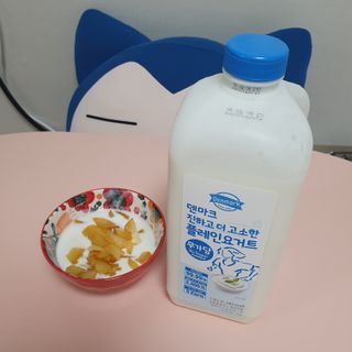 *구매평_[덴마크] 진하고 더 고소한 무가당 플레인 요거트 1.8L — 5점을 준 리뷰어가 2025년 9월 올린 사용 사진