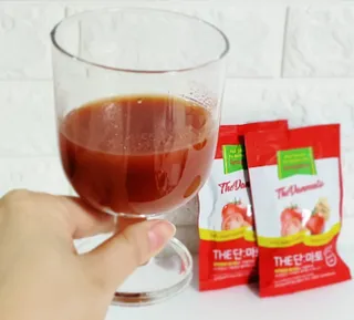 제이제이바이오 더단마토 프리미엄주스 100ml 30팩입 - 무설탕 스테비아 토마토즙 — 3점을 준 리뷰어가 2022년 1월 올린 사용 사진