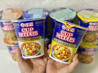 NISSIN 닛신 컵누들  4종 - 씨푸드오리지날, 씨푸드 스파이시, 씨푸드 커리, 씨푸드 XO소스 — 5점을 준 리뷰어가 2022년 2월 올린 사용 사진
