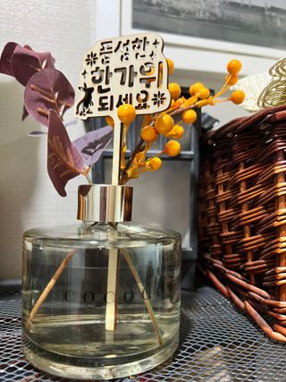 [코코도르] 추석 디퓨저 200ml 2ea+명절 기프트백1ea — 5점을 준 리뷰어가 2024년 9월 올린 사용 사진