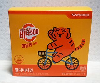 광동생활건강 프리 [광동] VB와 VC를 함유한 멀티 비타민 비타 500 데일리 스틱 180포 — 5점을 준 리뷰어가 2022년 5월 올린 사용 사진