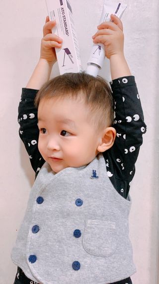 아토스탠다드 베이비크림 — 5점을 준 리뷰어가 2021년 1월 올린 사용 사진