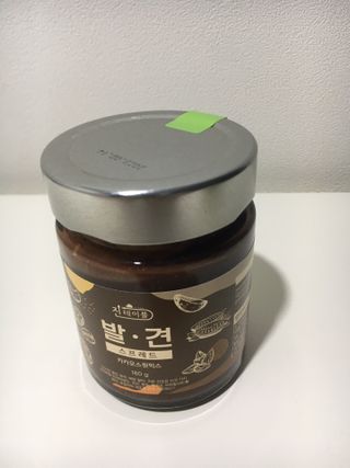 진테이블 발.견 스프레드  오리지널믹스 90g + 카카오스윗믹스 90g 2종 세트 — 5점을 준 리뷰어가 2022년 8월 올린 사용 사진