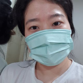 에어에이드 컬러 덴탈 마스크 — 5점을 준 리뷰어가 2021년 8월 올린 사용 사진