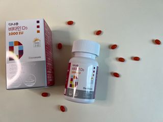 다나음 츄어블 비타민D 1000IU (130ml x 60캡슐) — 5점을 준 리뷰어가 2023년 3월 올린 사용 사진