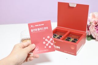 트루헬퍼 홀인원 블러드큐어 혈행+혈압+콜레스테롤 한번에 1박스 1개월 — 5점을 준 리뷰어가 2023년 2월 올린 사용 사진