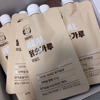 서비푸드 리얼 닭숫가루 마일드 1SET 10개입 — 4.5점을 준 리뷰어가 2022년 1월 올린 사용 사진