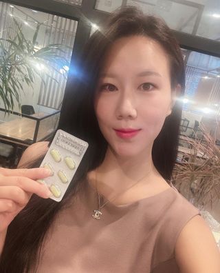 클린24시간 1BOX(5포) + 전용보틀(500ml) — 3.5점을 준 리뷰어가 2023년 8월 올린 사용 사진