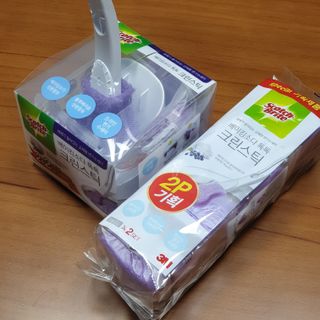 3M 스카치브라이트 크린스틱 베이킹소다 핸들 + 리필 9입 + 캐디증정 — 5점을 준 리뷰어가 2023년 9월 올린 사용 사진
