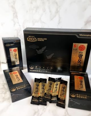 [광동제약] 광동 광옥고 홍삼 본 30포+쇼핑백 증정 — 5점을 준 리뷰어가 2021년 11월 올린 사용 사진