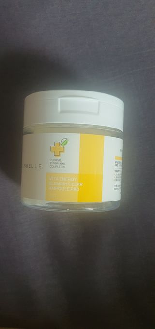 랑벨 비타 에너지 잡티 앰플 패드 65매 (투명하고 밝은 얼굴 광채패드) — 5점을 준 리뷰어가 2022년 5월 올린 사용 사진