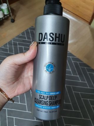 다슈코리아 다슈 데일리 두피 딥 클렌징 샴푸 500ml — 5점을 준 리뷰어가 2021년 3월 올린 사용 사진