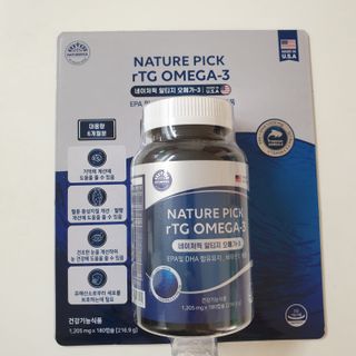 서울약사신협 네이처픽_알티지오메가3_1,205mg x 180캡슐 — 5점을 준 리뷰어가 2021년 9월 올린 사용 사진