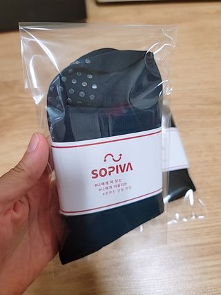 SOPIVA 소피바 요가,필라테스 양말 — 5점을 준 리뷰어가 2021년 6월 올린 사용 사진