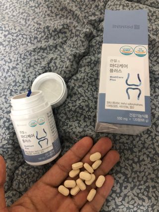 프리마인 평생 써야하는 관절의 건강을 위한 완벽설계 솔루션 관절n마디케어 플러스 120정 — 5점을 준 리뷰어가 2021년 10월 올린 사용 사진