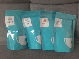 산그리메 아카시아+목련+매화+슬림 유자차 Set — 5점을 준 리뷰어가 2021년 10월 올린 사용 사진