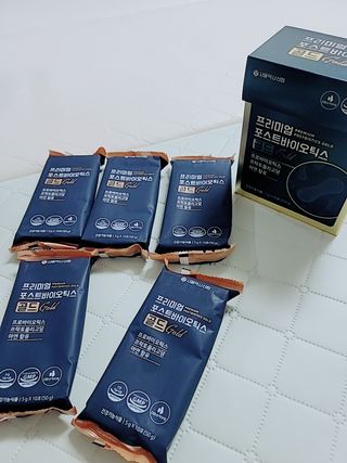 서울약사신협_프리미엄포스트바이오틱스골드_5g x 50포 — 5점을 준 리뷰어가 2021년 1월 올린 사용 사진