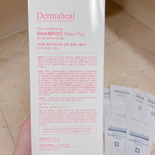 더마힐 헤어 컨디셔닝 샴푸 릴렉스 500ml — 5점을 준 리뷰어가 2021년 3월 올린 사용 사진