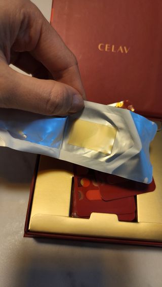 프리마인 귀족의 콜라겐, 92배 흡수율. 럭셔리 프리미엄 셀라브 콜라겐필름 30매 — 5점을 준 리뷰어가 2022년 7월 올린 사용 사진