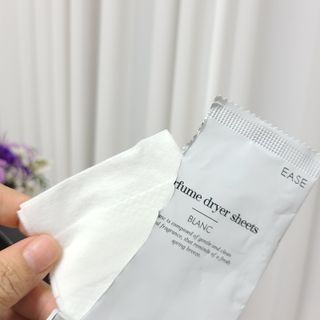 [이즈라이프코스메틱] 퍼퓸 드라이어 시트 히노끼향  or 블랑향 2중 택1 30매 — 5점을 준 리뷰어가 2021년 5월 올린 사용 사진