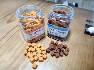페페로니 진짜 오메가3 연어+소고기 180g+180g — 5점을 준 리뷰어가 2021년 7월 올린 사용 사진