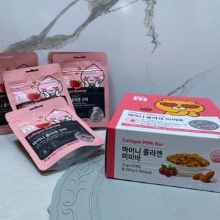 일동제약 마이니 마이니 늘씬날씬 콜라겐 세트 — 5점을 준 리뷰어가 2021년 2월 올린 사용 사진